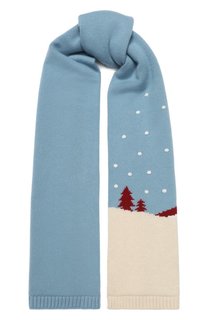 Кашемировый шарф Snowy Land Loro Piana