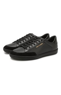 Кожаные кеды Court Classic SL/10 Saint Laurent