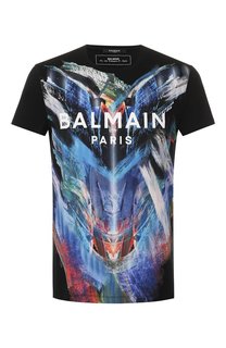 Хлопковая футболка Balmain