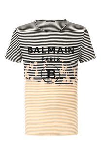 Хлопковая футболка Balmain