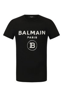 Хлопковая футболка Balmain