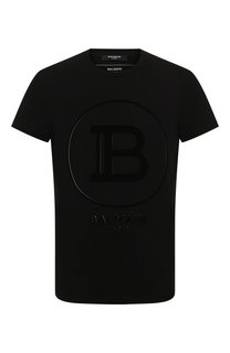 Хлопковая футболка Balmain