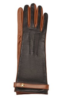Кожаные перчатки Burberry