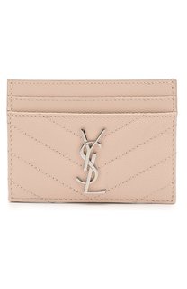 Кожаный футляр для кредитных карт Saint Laurent