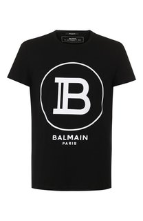 Хлопковая футболка Balmain
