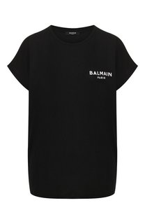 Хлопковая футболка Balmain