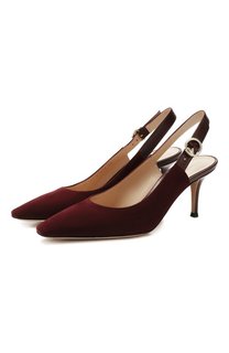 Замшевые туфли Gianvito Rossi