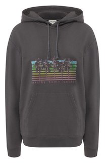 Хлопковое худи Saint Laurent