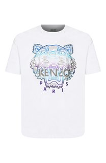 Хлопковая футболка Holiday Kenzo
