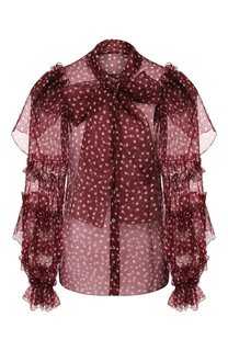 Шелковая блузка Dolce & Gabbana