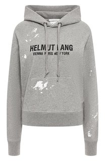 Хлопковое худи Helmut Lang