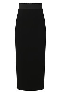 Шерстяная юбка Dolce & Gabbana