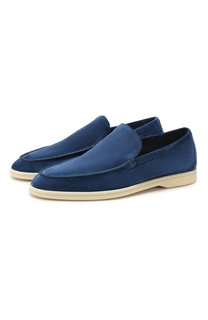 Замшевые лоферы Summer Walk Loro Piana