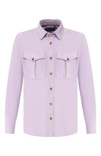 Замшевая рубашка Ralph Lauren