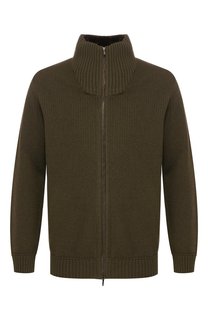Кашемировый кардиган с меховой отделкой Loro Piana
