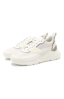 Кожаные кроссовки Santoni