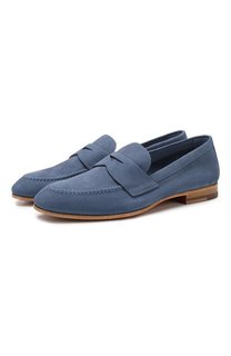 Кожаные пенни-лоферы Santoni