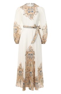Льняное платье Zimmermann