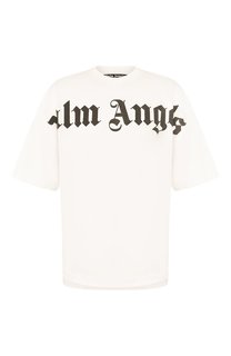 Хлопковая футболка Palm Angels