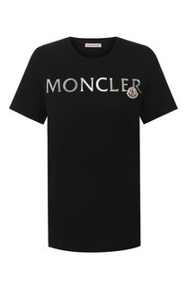 Хлопковая футболка Moncler