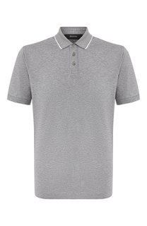 Хлопковое поло Z Zegna