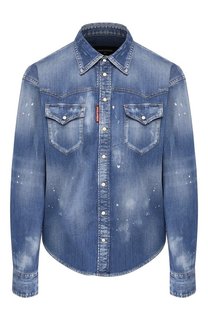 Джинсовая рубашка Dsquared2