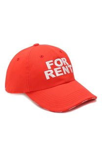 Хлопковая бейсболка Vetements