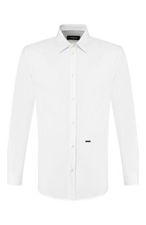 Хлопковая рубашка Dsquared2