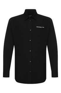 Хлопковая рубашка Dsquared2