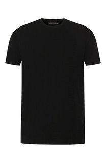 Хлопковая футболка Emporio Armani
