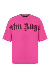 Хлопковая футболка Palm Angels