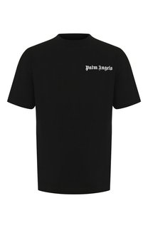 Хлопковая футболка Palm Angels