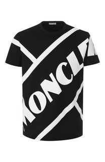 Хлопковая футболка Moncler