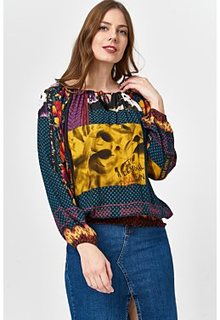 Блузка с принтом Desigual