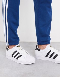 Белые кроссовки adidas Originals New Superstar-Белый