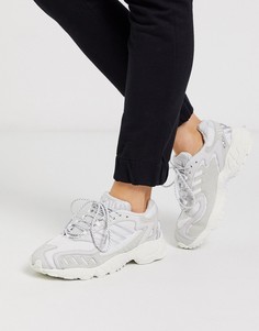 Серо-белые кроссовки adidas Originals Torsion-Мульти