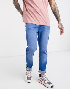 Синие джинсы узкого кроя Burton Menswear-Темно-синий