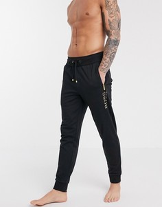 Черные джоггеры от комплекта с логотипом BOSS bodywear-Черный