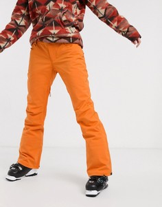 Оранжевые лыжные брюки Billabong-Оранжевый