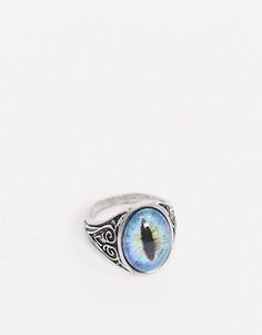 Серебристое кольцо с декором Reclaimed Vintage эксклюзивно для ASOS-Серебряный