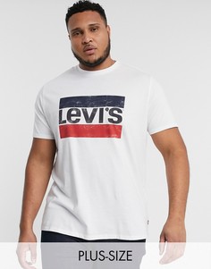 Футболка с принтом Levis Plus-Белый Levis®