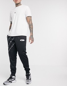 Черные джоггеры с манжетами Nike Subset-Черный