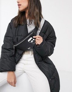 Нейлоновая сумка-кошелек на пояс Karl Lagerfeld-Черный