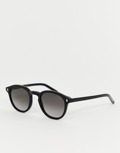 Черные круглые солнцезащитные очки Monokel Eyewear Nelson-Черный