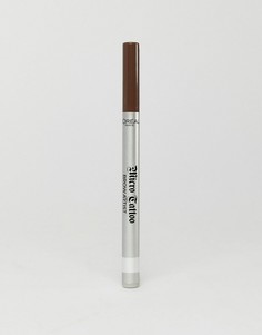 Карандаш для бровей LOreal Paris Brow Artist Micro Tattoo 24HR-Коричневый Loreal