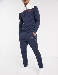 Темно-синие джоггеры BOSS Athleisure Hadiko-Темно-синий