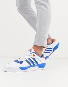 Синие низкие кроссовки adidas Originals rivalry-Синий