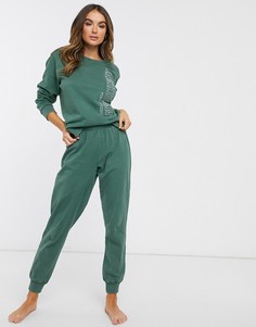 Джоггеры для дома ASOS DESIGN-Зеленый