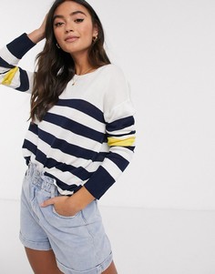 Джемпер в полоску Brave Soul-Мульти