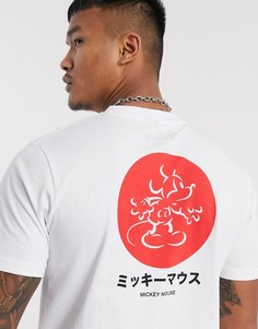 Футболка с принтом Микки Мауса ASOS DESIGN Disney-Белый